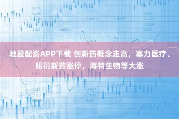 驰盈配资APP下载 创新药概念走高,塞力医疗、昭衍新药涨停,海特生物等大涨